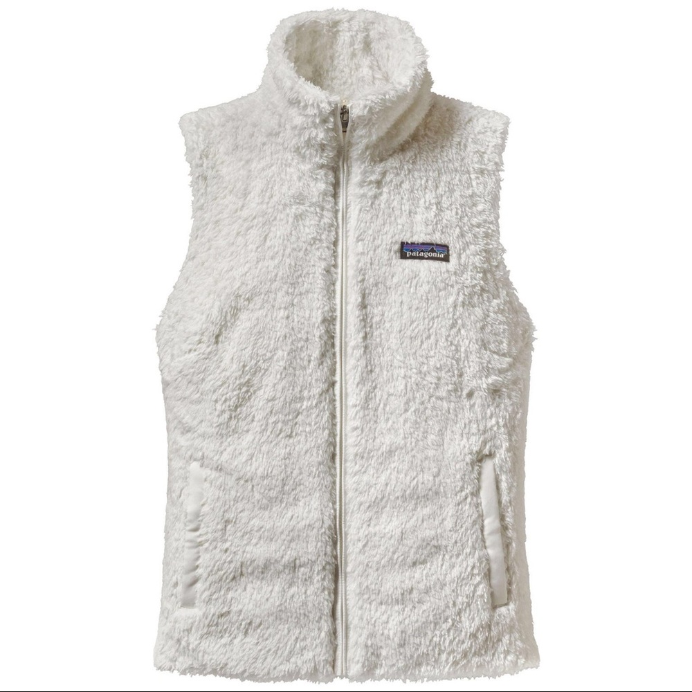 Women’s white Patagonia vest